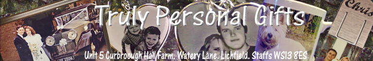 Welcome to Truly Personal Gifts Lichfield.
